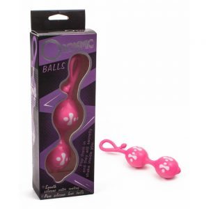 Orgasmic Balls. TPR Material. Pink