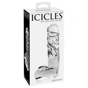 Icicles No. 40 Hand Blown Glass Massager